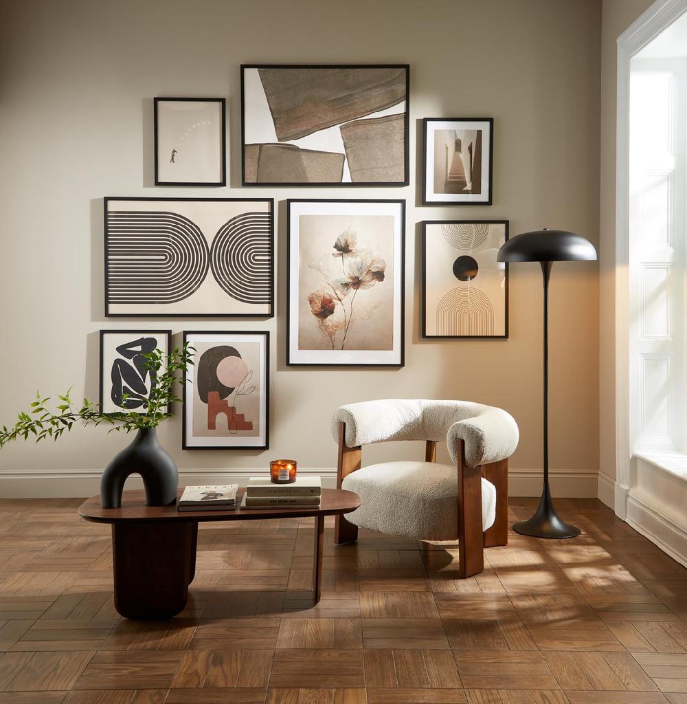 Graham & Brown Silhouette Form II Black And White Wall Art