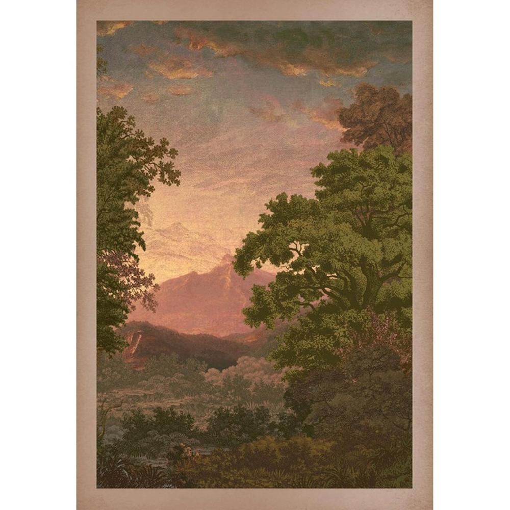 graham & brown Sketch Forest Sunset Multicolor Wall Art