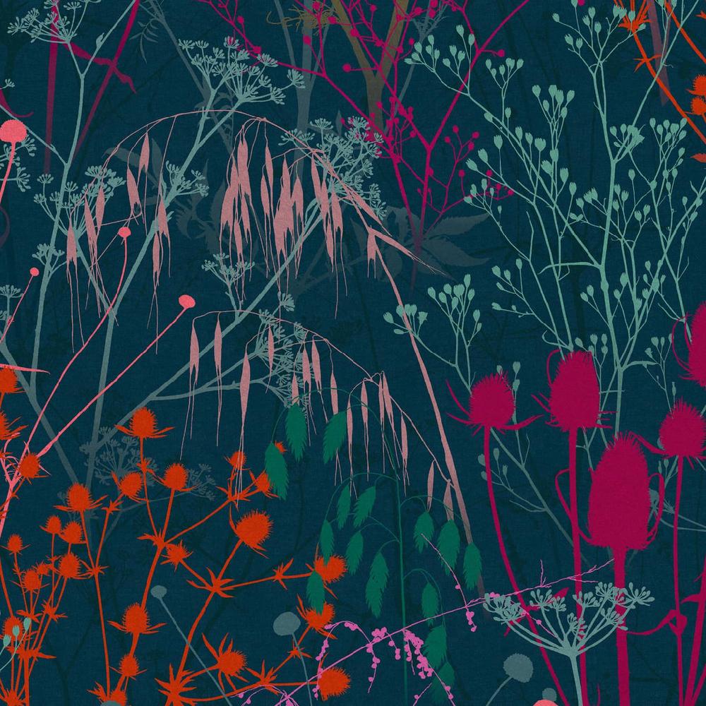 Graham & Brown Summer Border Rainbow Wallpaper By Clarissa Hulse