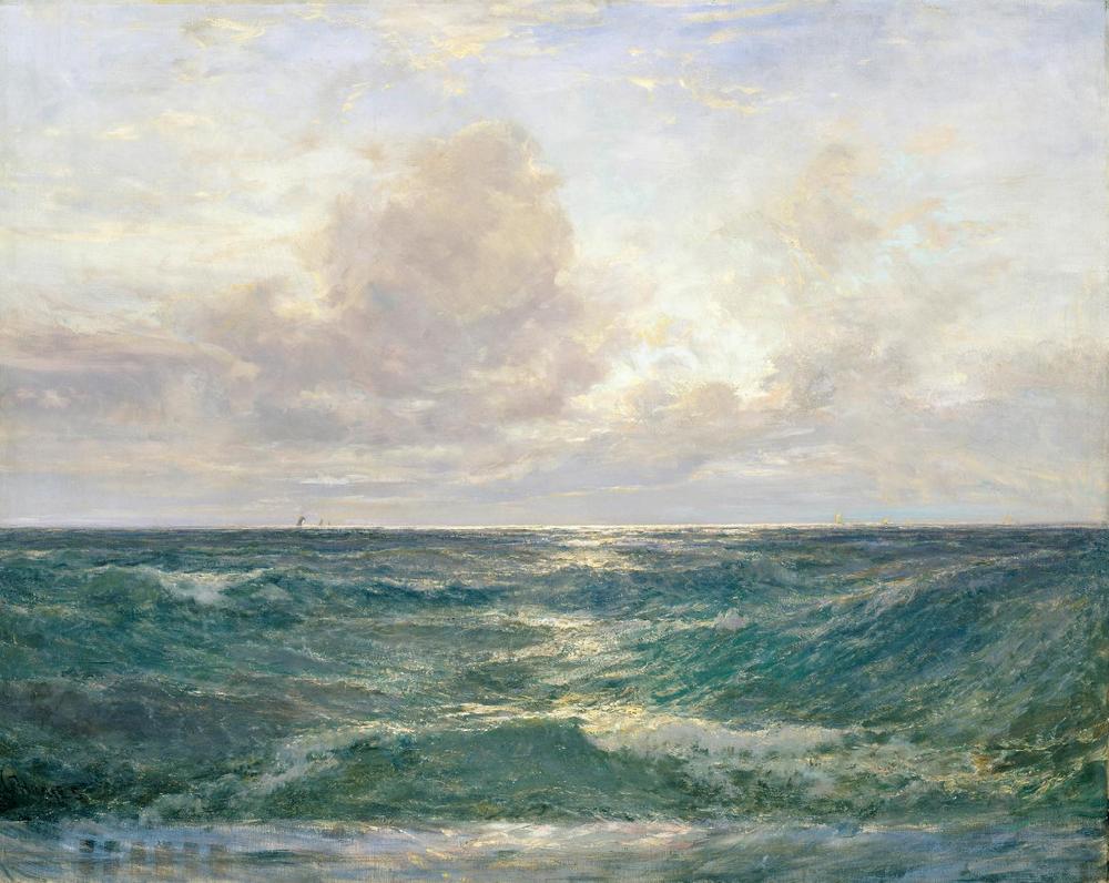 Graham & Brown Sunset At Sea: From Harlyn Bay Cornwall Bespoke Mural