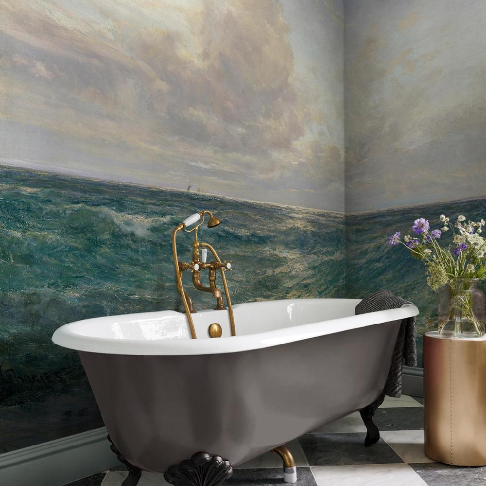 graham & brown Sunset at Sea: From Harlyn Bay Cornwall Bespoke Mural