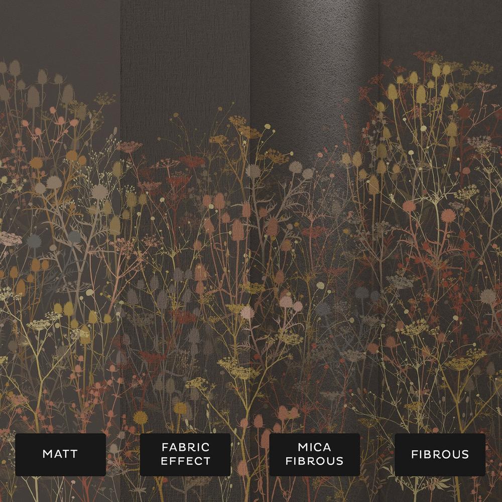 Graham & Brown Tania's Garden Cocoa Bespoke Mural By Clarissa Hulse