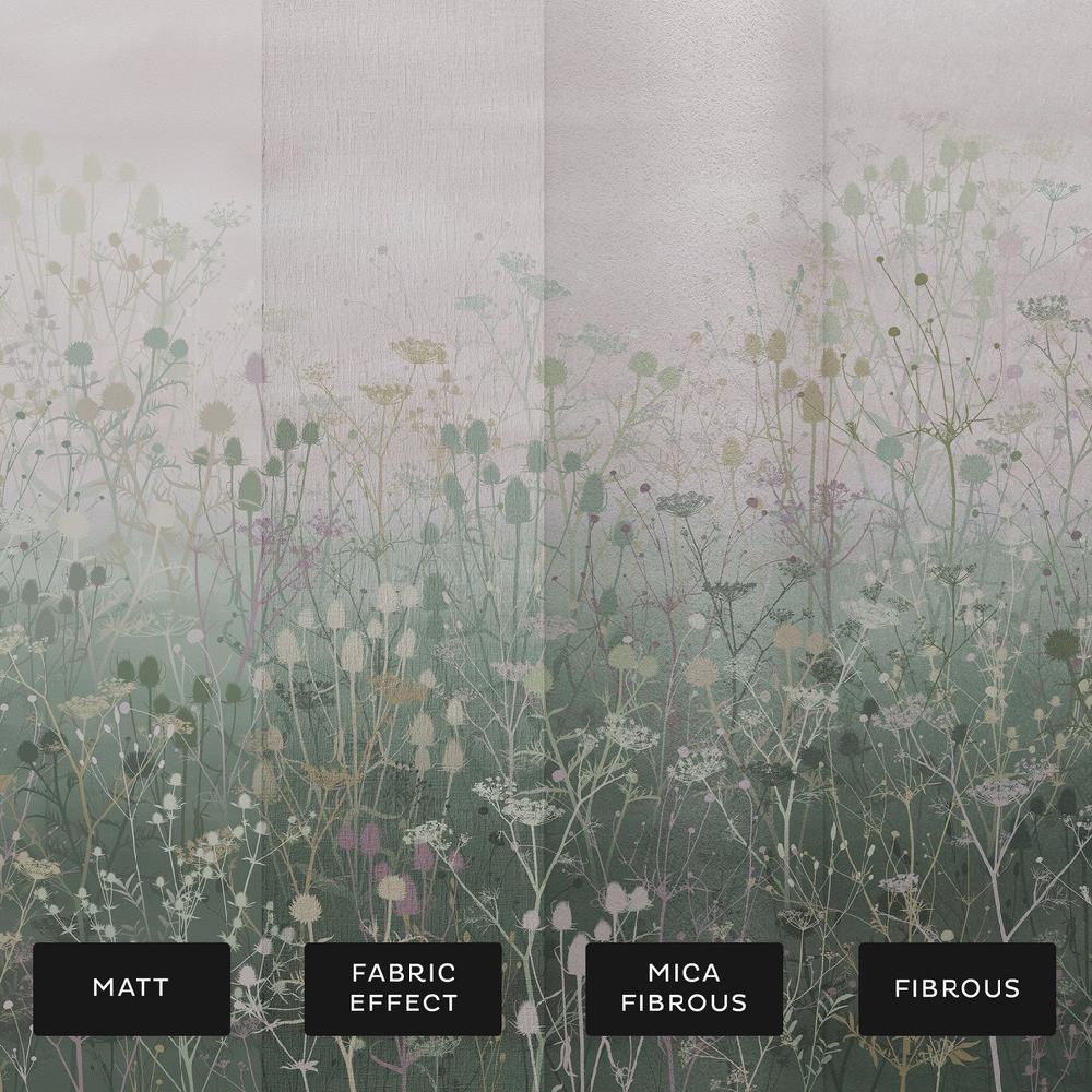 Graham & Brown Tania's Garden Heather Bespoke Mural By Clarissa Hulse