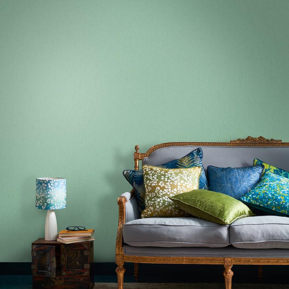 graham & brown Tisbury Verdigris Wallpaper by Clarissa Hulse