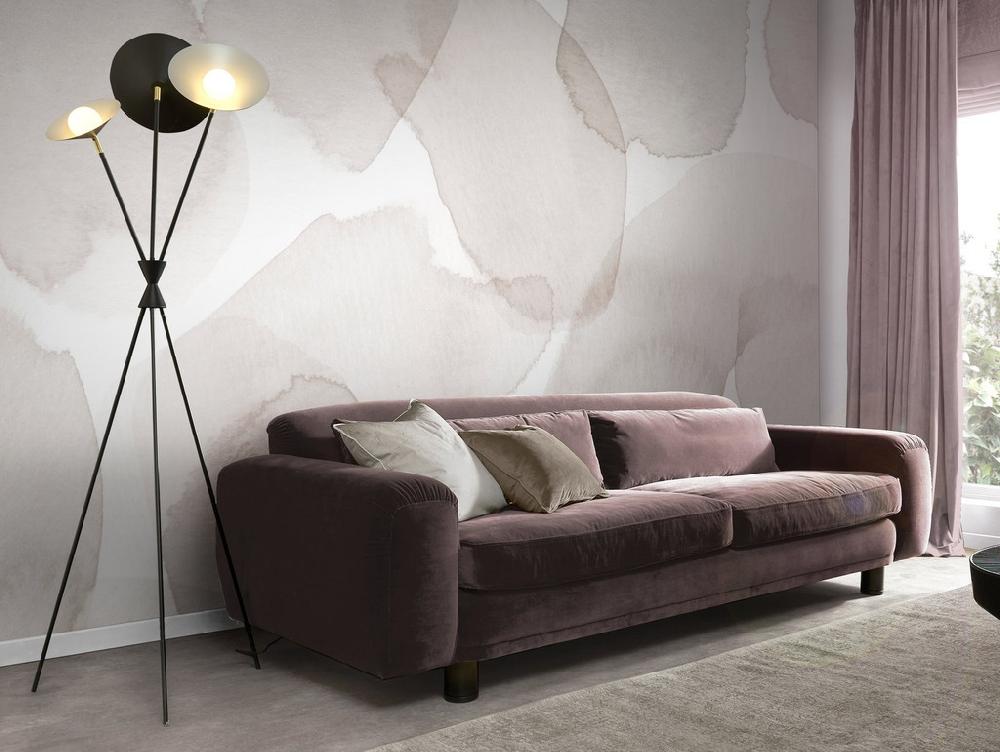 graham & brown Watercolour Stills Pebble Bespoke Mural