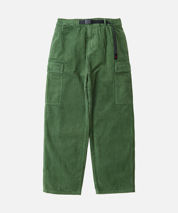gramicci Brockton Big Corduroy Pant PINE GREEN
