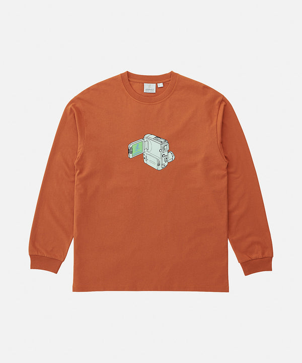Gramicci Camcorder L/S Tee BURNT ORANGE
