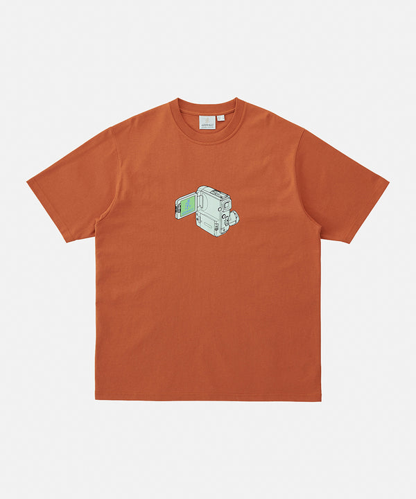 gramicci Camcorder Tee BURNT ORANGE