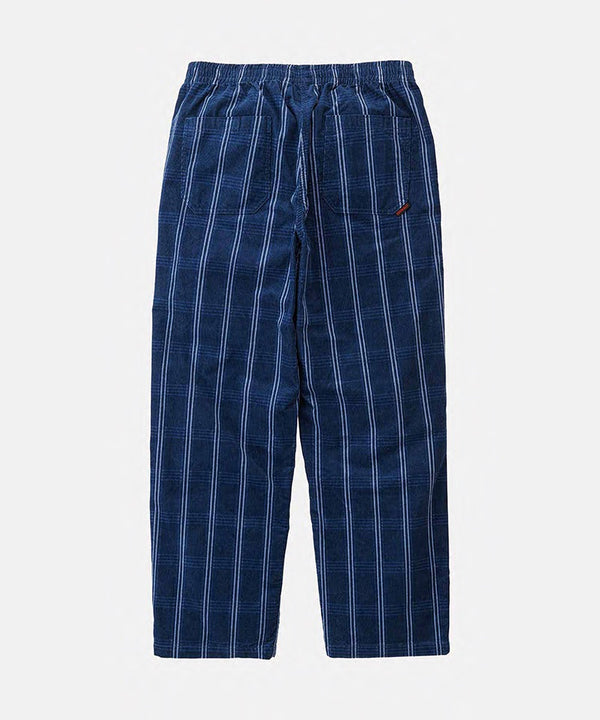 Gramicci Corduroy Swell Pant NAVY CHECK