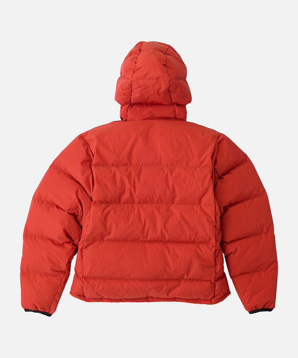 Gramicci Down Puffer Hooded Jacket BURNT RED