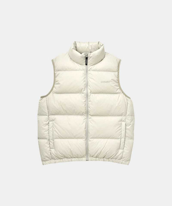 gramicci Down Puffer Vest LIGHT BEIGE
