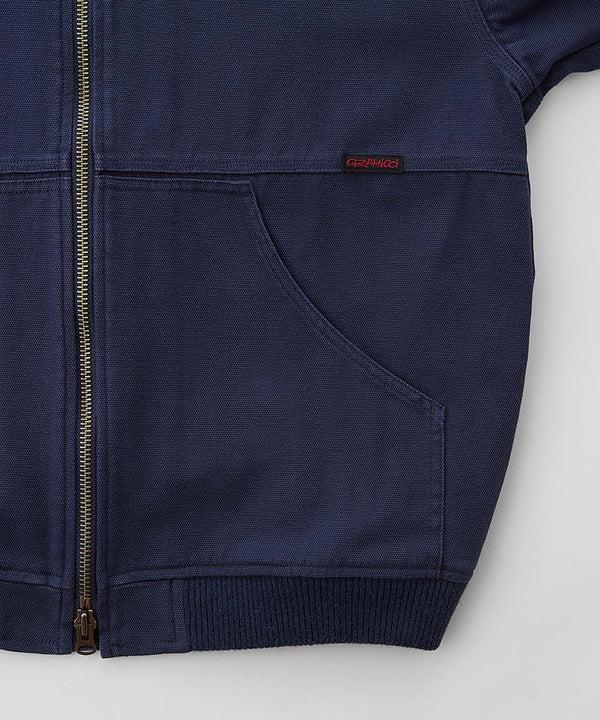 Gramicci El Cap Canvas Hooded Jacket NAVY