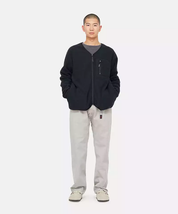 Gramicci Fleece Cardigan Zip-Up DEEP MAROON