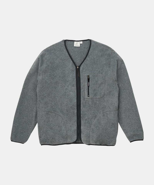 gramicci Fleece Cardigan Zip-Up DEEP MAROON