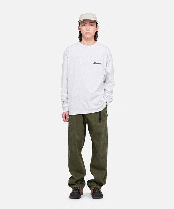 Gramicci Geared Up L/S Tee WHITE