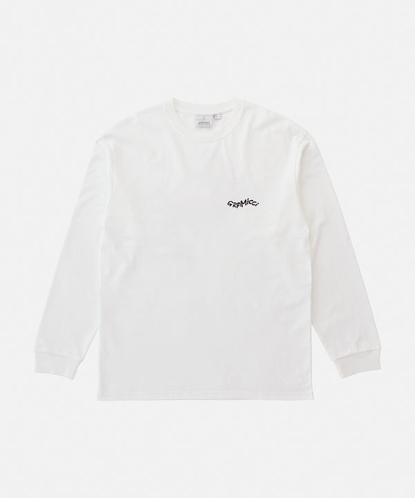 Gramicci Gecko L/S Tee WHITE