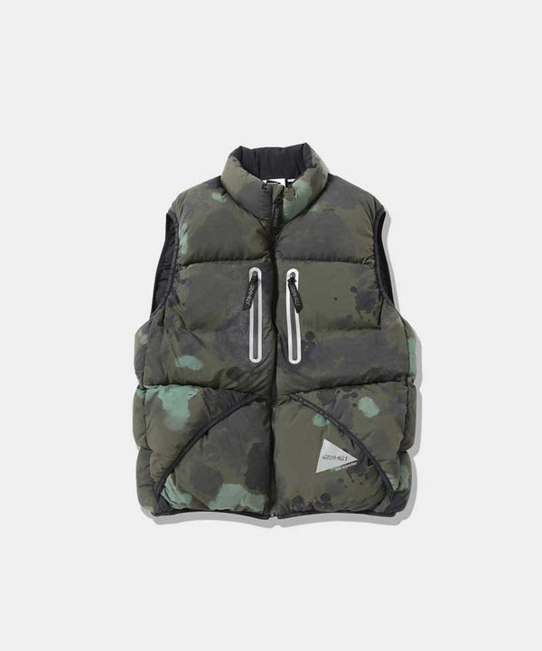 gramicci Gramicci x and wander Down Vest BLACK