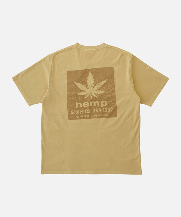 Gramicci Hemp Tee NATURAL PIGMENT