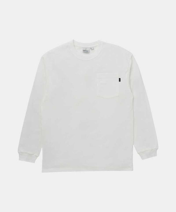 gramicci L/S Pocket Tee WHITE