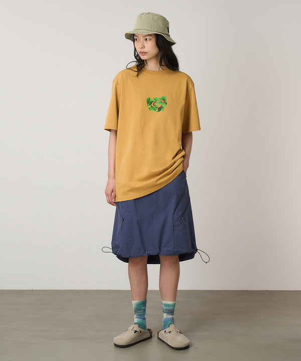 Gramicci Leaf Tee VINTAGE WHITE