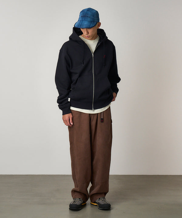 Gramicci Long Bill Cap INDIGO CHECKERED PLAID