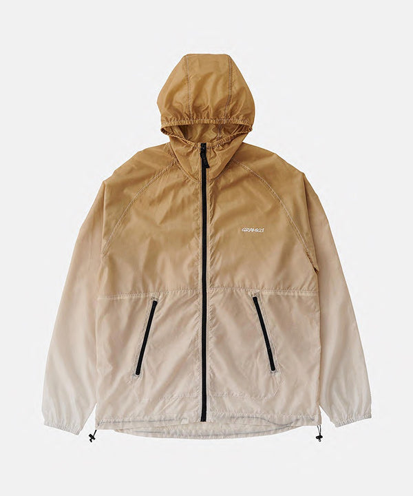 gramicci LT. Ripstop Wind Jacket GRADATION YELLOW