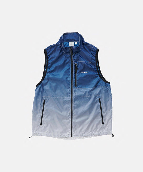 Gramicci LT. Ripstop Wind Vest GRADATION YELLOW