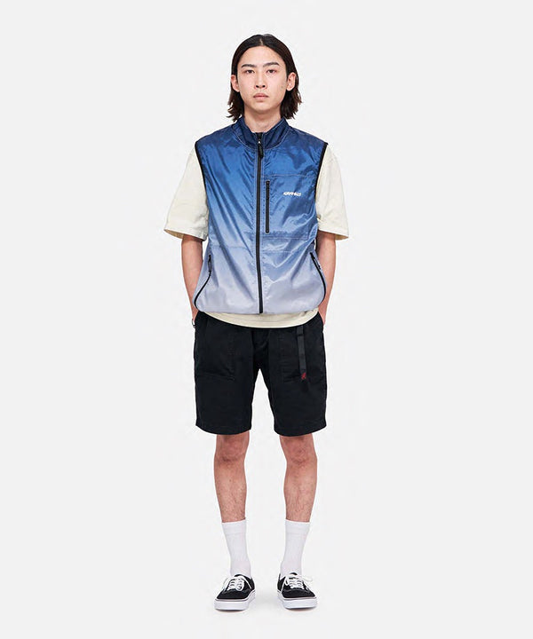 Gramicci LT. Ripstop Wind Vest GRADATION YELLOW
