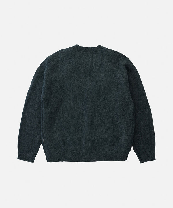 Gramicci Mohair Cardigan CHARCOAL