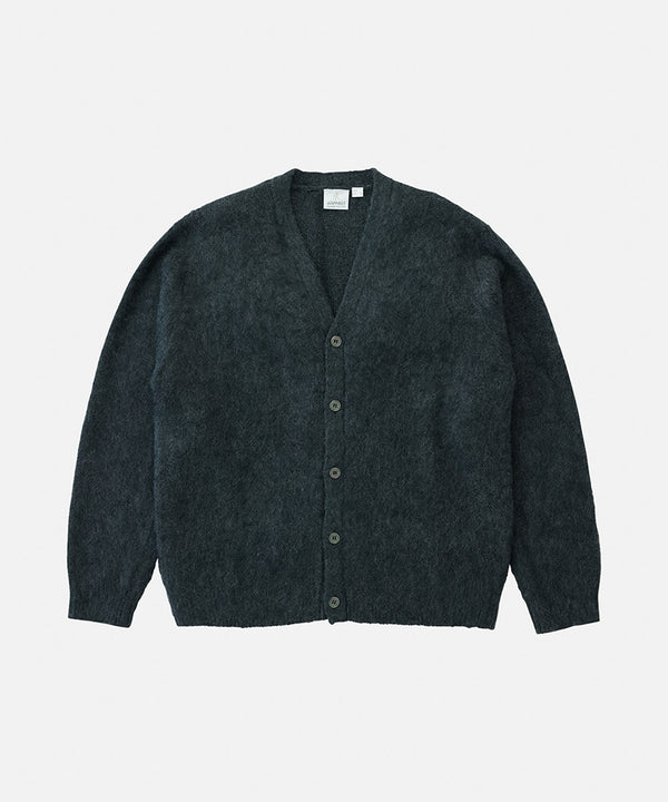 gramicci Mohair Cardigan CHARCOAL