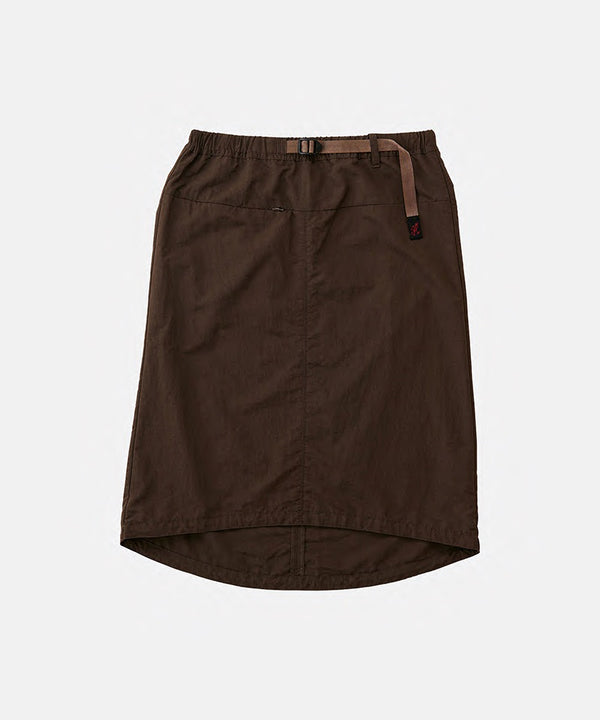 gramicci Nylon Packable Midi Skirt CANARY YELLOW