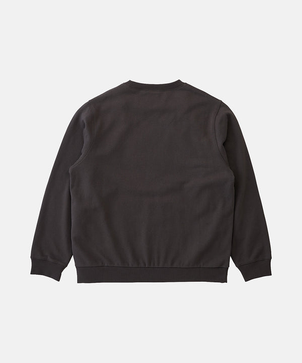 Gramicci One Point Crew Sweatshirt DEEP BROWN