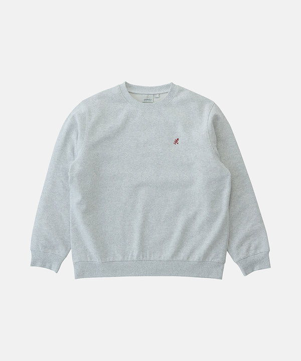 gramicci One Point Crew Sweatshirt DEEP BROWN