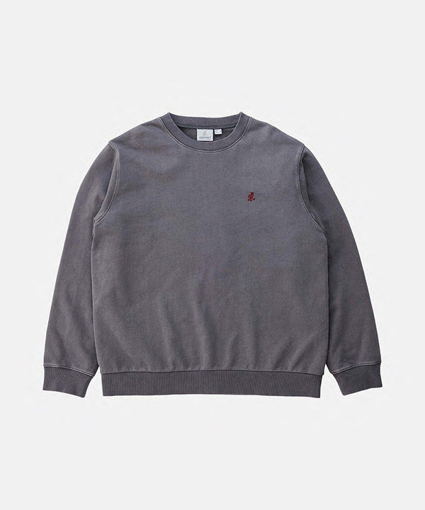 Gramicci One Point Crew Sweatshirt SAND PIGMENT