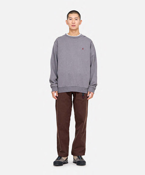 Gramicci One Point Crew Sweatshirt SAND PIGMENT
