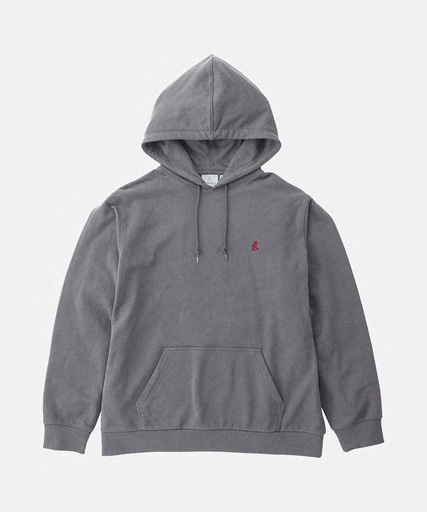 gramicci One Point Hooded Sweatshirt CHARCOAL