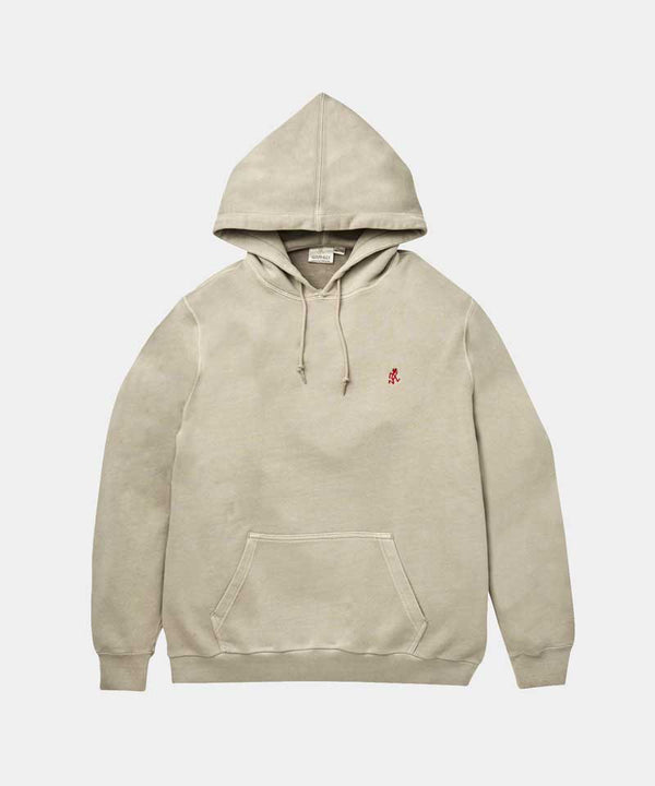 Gramicci One Point Hooded Sweatshirt DARK BROWN