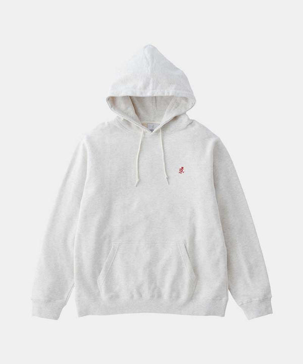 Gramicci One Point Hooded Sweatshirt DARK BROWN
