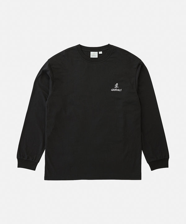 Gramicci One Point Logo L/S Tee WHITE