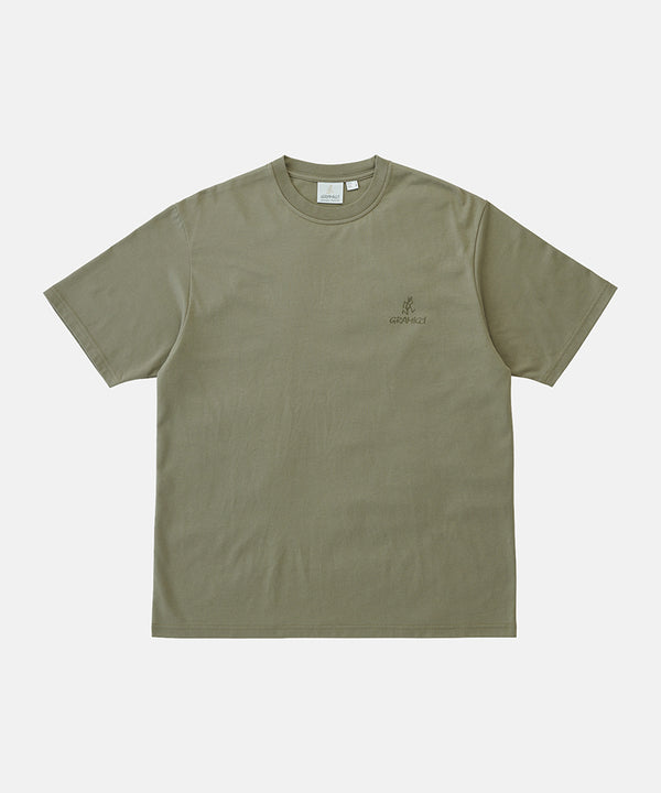 gramicci One Point Logo Tee KHAKI