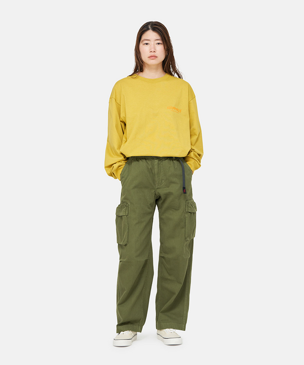 Gramicci Original Freedom L/S Tee WHITE