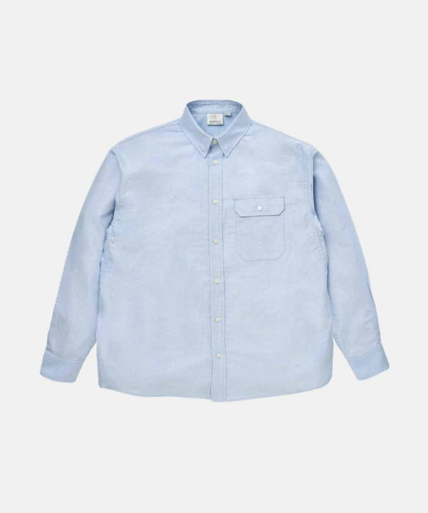 gramicci Oxford Button Down Stance Shirt SKY BLUE