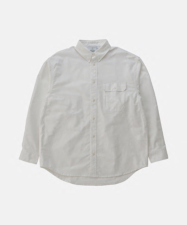 gramicci Oxford Stance Shirt WHITE
