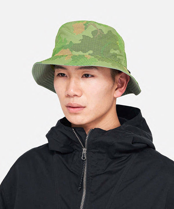 Gramicci Reversible Bucket Hat CRAZY/GREEN LEAF