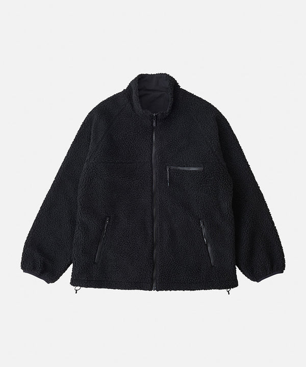 Gramicci Reversible Sherpa Jacket CHARCOAL / BLACK