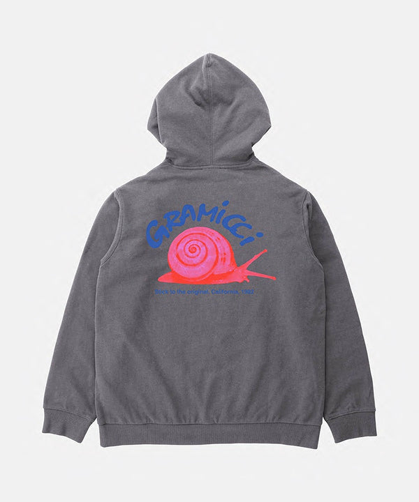 Gramicci Snail Hooded Sweatshirt ASH HEATHER
