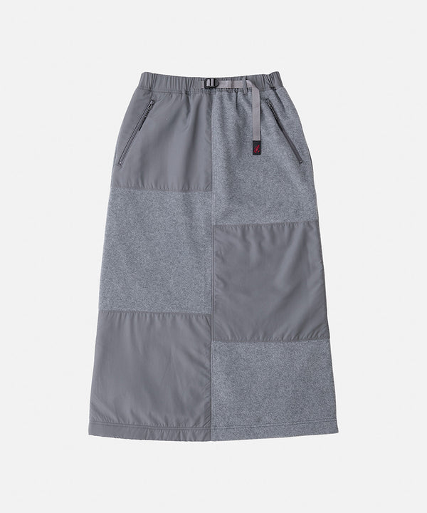 Gramicci Thermal Fleece Patch Skirt NAVY