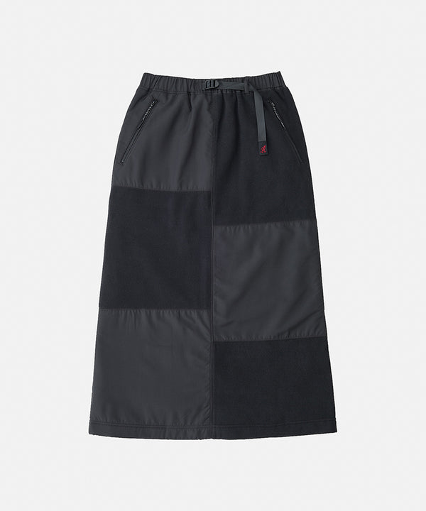 gramicci Thermal Fleece Patch Skirt NAVY