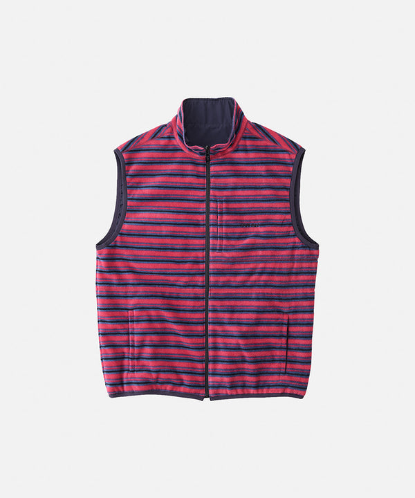 Gramicci Thermal Fleece Reversible Vest TOBACCO