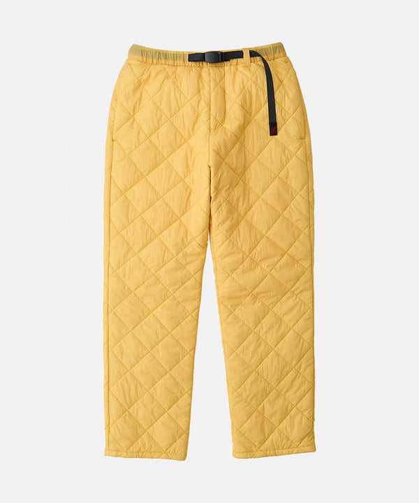 Gramicci Thermal Insulation Quilted Pant BLACK